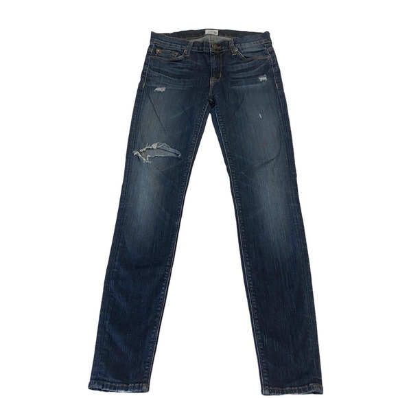 Hudson Jeans Womens 26 Blue Ankle Skinny Ladies Midrise Nico Stretch Denim Pants - Picture 1 of 9